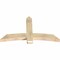 Ekena Millwork Bellingham Rough Sawn Timber Gable Bracket, Douglas Fir, 60"W x 35"H x 4"D x 6"F, 14/12 Pitch GBW060X35X0406BEL00RDF - alternate 5